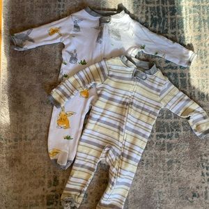 Burt’s Bee’s baby sleepers